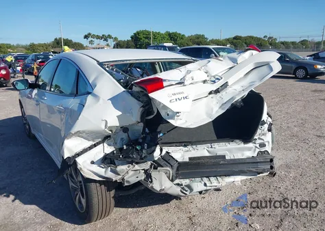 2020 Honda Civic Lx from USA, damaged, VIN 19XFC2F68LE206395